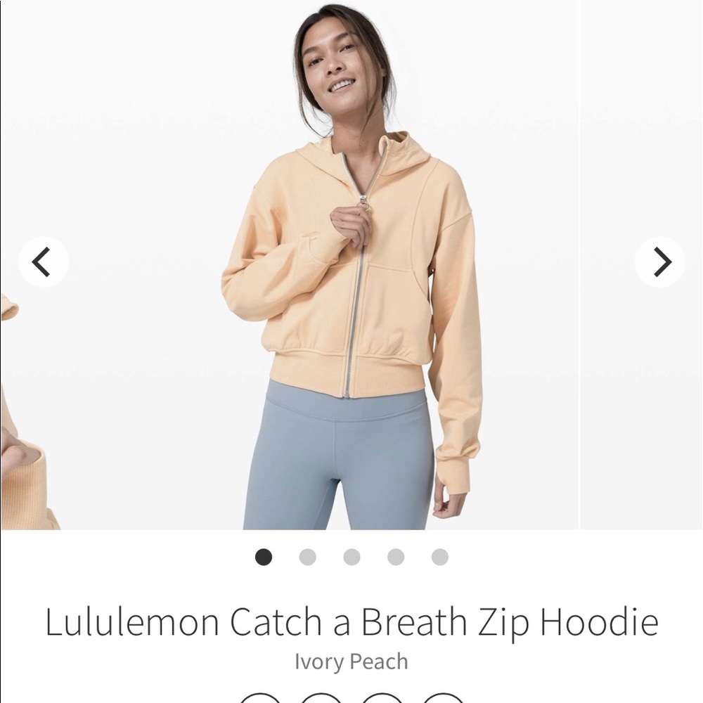 Lululemon Catch a Breath Hoodie - Size 8 NWOT